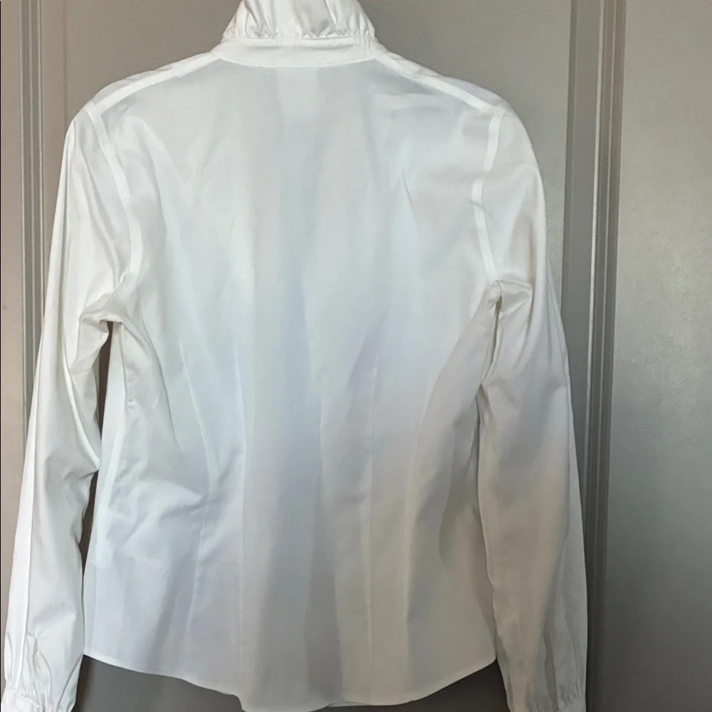 Brooks Brothers Cream Button-Up Blouse - Picture 5 of 8